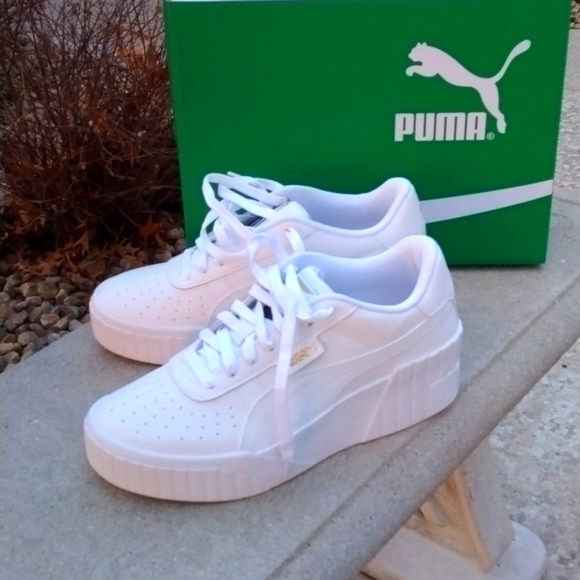 NWT Puma Cali Wedge Sneaker - Women's size 9 - Picture 2 of 13